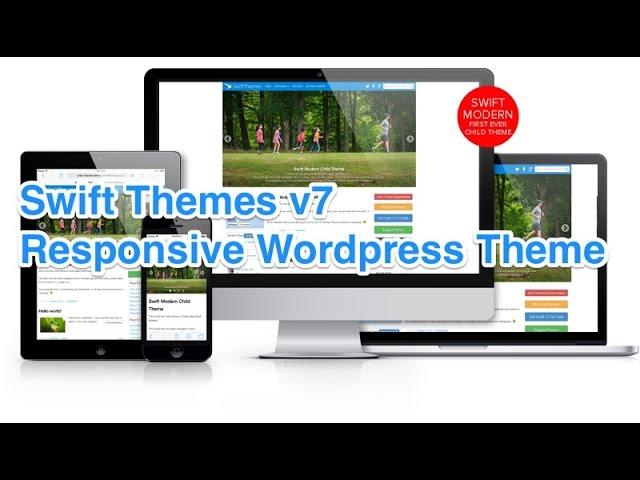 SwiftThemes v7 Responsive Wordpress Theme Quick Review
