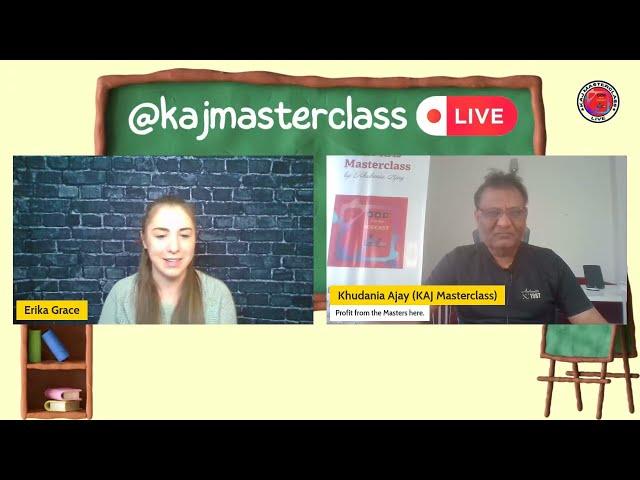 How To Navigate Setbacks And Keep Moving Forward | Erika Grace | KAJ Masterclass LIVE