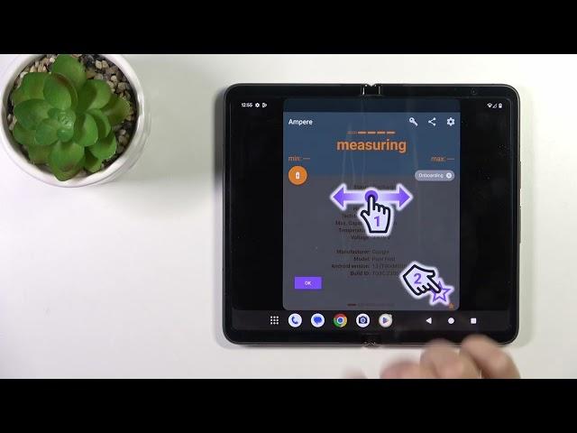 How to Check Battery Health on GOOGLE Pixel Fold - Install Ampere App
