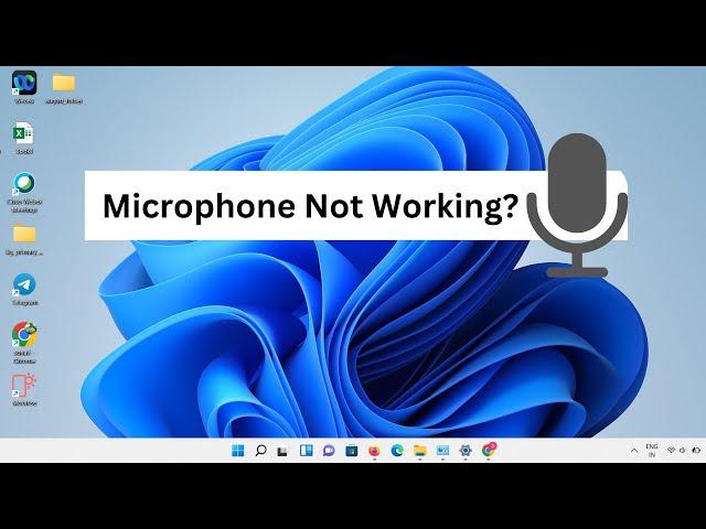 Microphone Not Working On Windows 11 | Fix Mic Issue (2023) #microphone