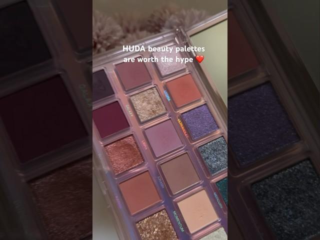 Buy any huda beauty palette and you will not regret  #makeup #beauty #eyeshadow #hudabeauty