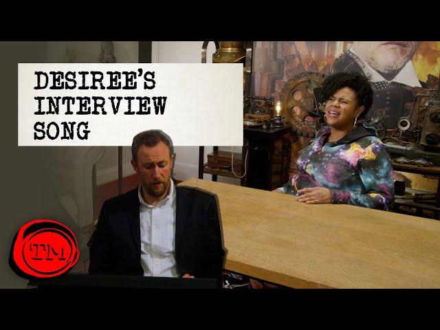 Alex Horne Interviews Desiree Burch with an Annoying Song | Taskmaster