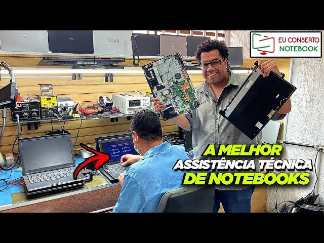 A MELHOR ASSISTÊNCIA TÉCNICA DE NOTEBOOKS! CONHEÇA A ECN!