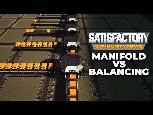 Satisfactory: Manifold vs Load Balancing for Belts + Tutorial