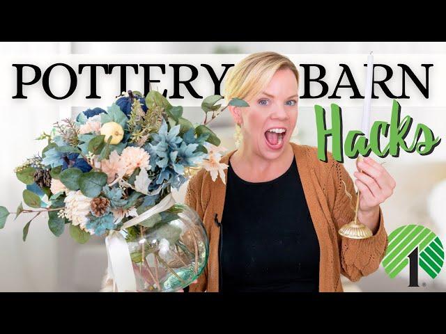 Dollar Tree "Pottery Barn" Decor Dupes *EASY* Dollar Tree Fall Decor Ideas