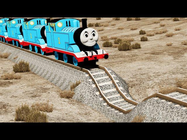 Thomas & Trains vs Potholes | BeamNG.Drive