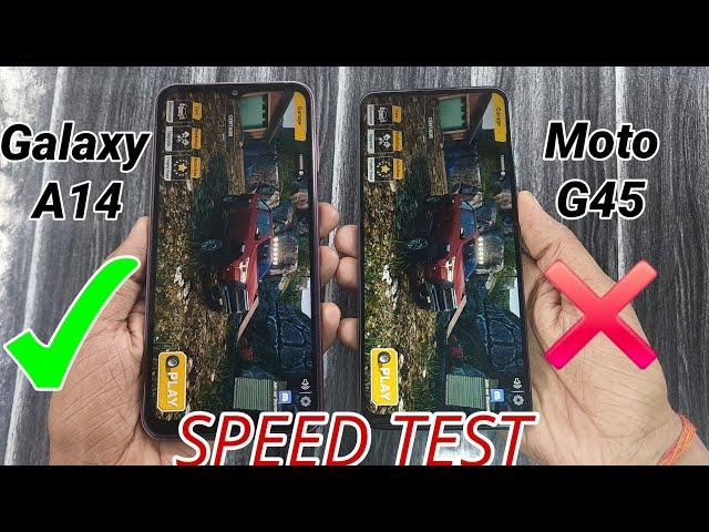 Galaxy A14 5G vs Moto G45 Speed test: AnTuTu, Gaming, Multitasking