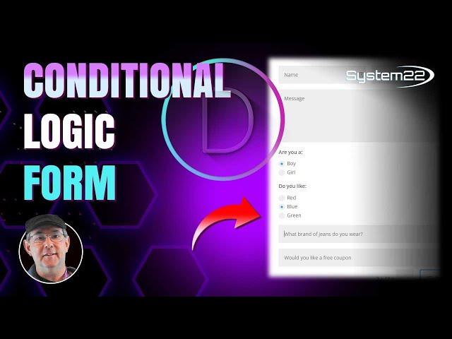 Divi Theme Conditional Logic Contact Form 