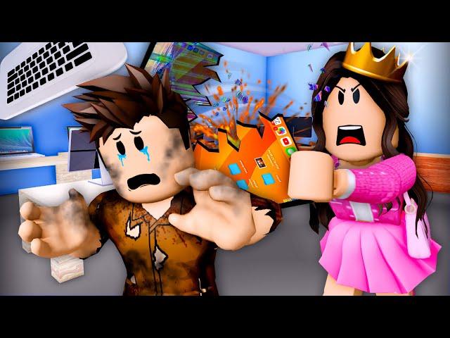 SPOILED Sister RUINED His Life! (A Roblox Movie)