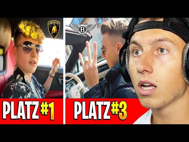 die TEUERSTEN AUTOS von deutschen YouTubern (Lumex, iCrimax, Lukas..)