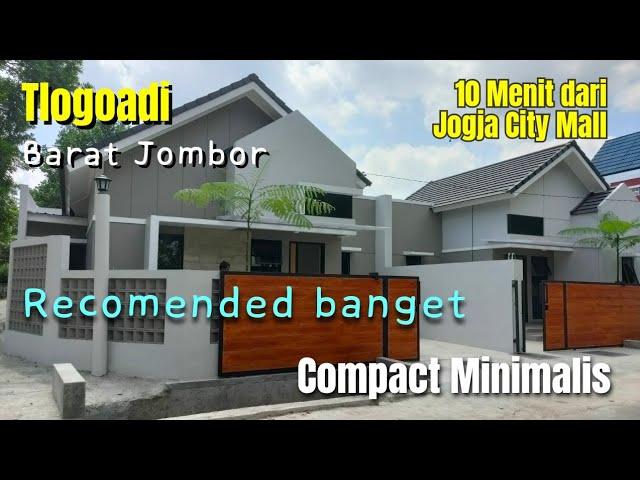 Recomended Banget RUMAH CAKEP MINIMALIS PAS BUAT RUMAH PERTAMA/HOMESTAY. 10 MENIT KE JOGJA CITYMALL