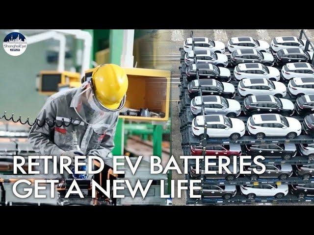 China pursues second-life applications for retired EV batteries