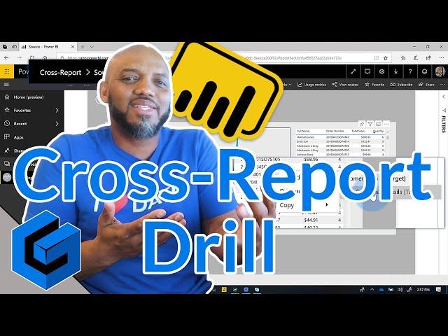 Cross-report Drillthrough in Power BI