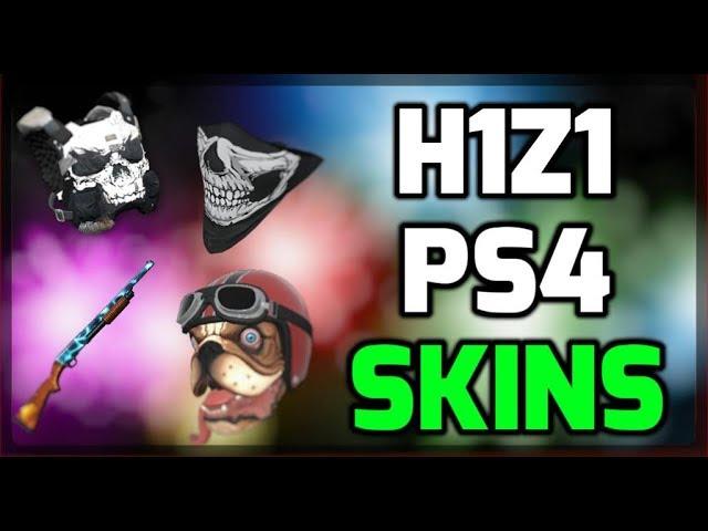 H1Z1 PS4 SKINS & CUSTOMIZATION || POSSIBLE H1Z1 PS4 BETA SKIN?