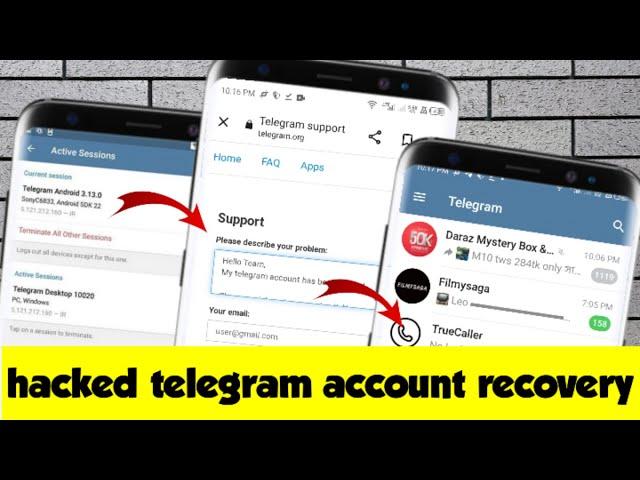 How To Recover Telegram Account || How To Recover Hacked Telegram Account 2023