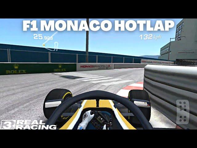 F1 Monaco Hotlap 58,661s + Settings! | Real Racing 3