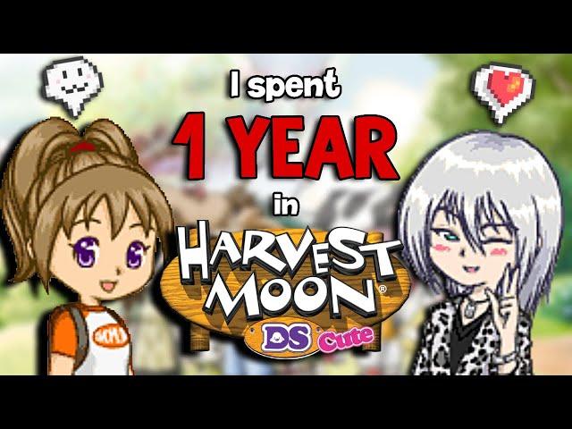 I Spent Over A YEAR in Harvest Moon DS Cute