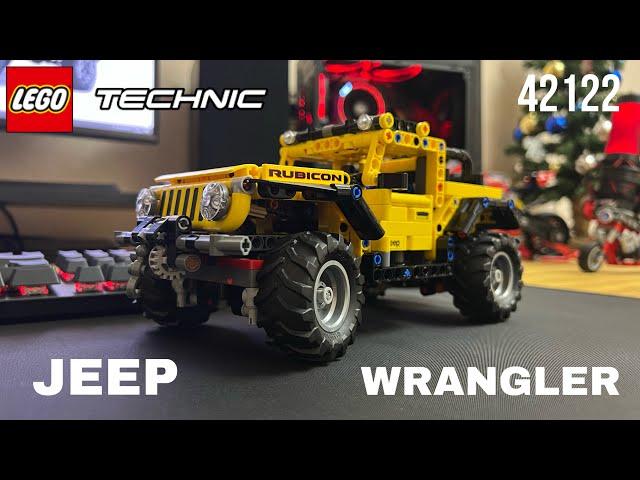 Lego Jeep Wrangler 42122 | Lego Technic | Speed Build | Lego Building