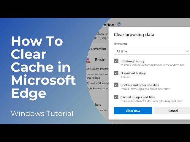 How to Clear Cache in Microsoft Edge | Delete Browser Cache