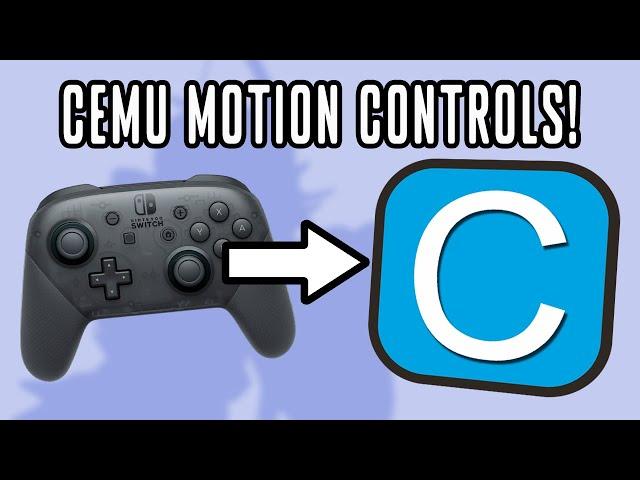 How to Use Motion Controls on Cemu with the Switch Pro Controller!