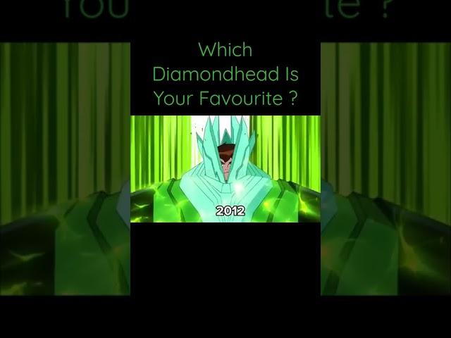 Ben 10 ~ Which Diamondhead Is Your Favourite ? #ben10 #diamondhead #evolution #shorts #shorts