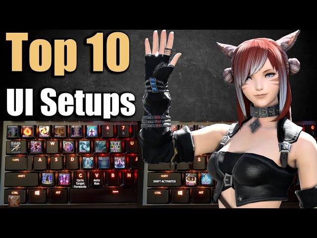 Reacting to YOUR Interface & Hotbar Setups -  My Top 10 HUDs