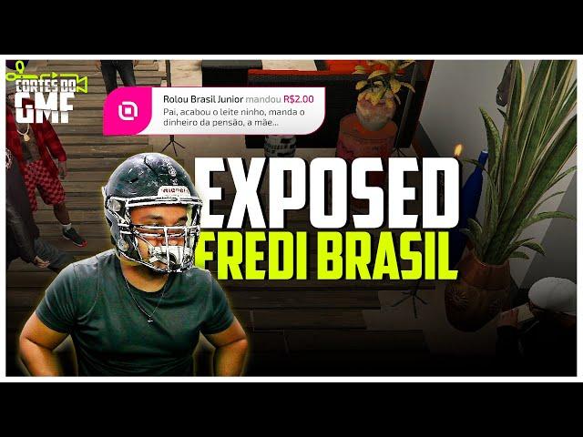 FREDI BRASIL SOFREU 7 TELA DENTRO DA PRÓPRIA CASA E FOI EXPOSTO AO VIVO NA CAPITAL CITY NO GTA RP