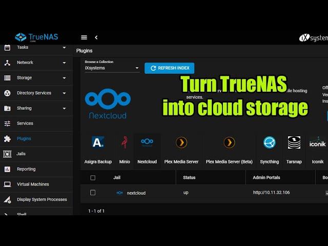 How to turn TrueNAS into cloud storage with Nextcloud