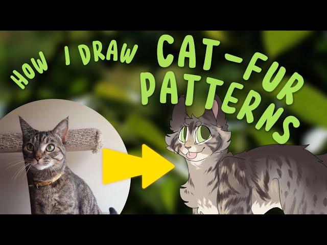 How I Draw Cat Fur Patterns | Tutorial Pt. 1