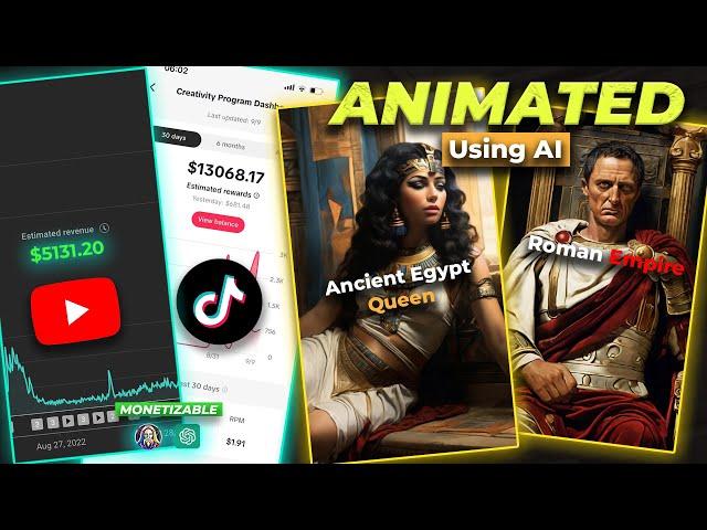 How to Create AI Animated Videos  For TikTok 2024 Creativity Program Beta & YouTube