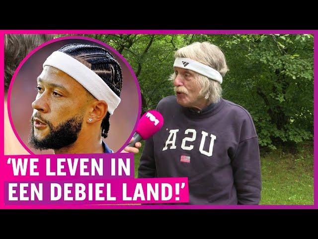 Johan Derksen ook aan haarband Memphis Depay!