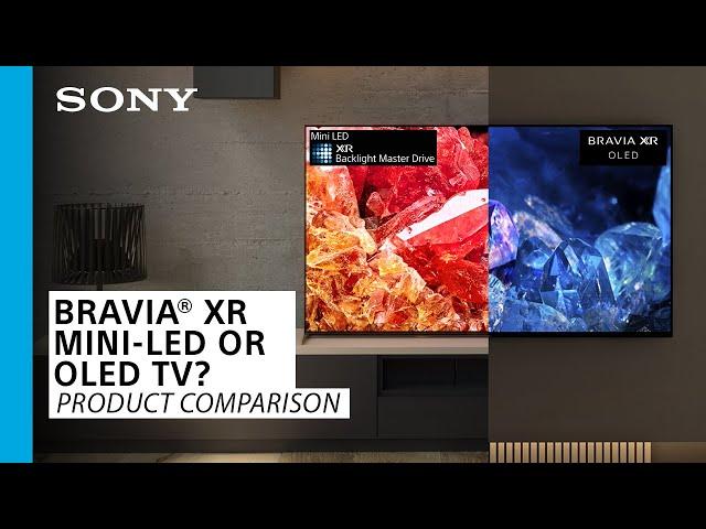 Sony | Choosing between a BRAVIA® XR Mini-LED or OLED TV