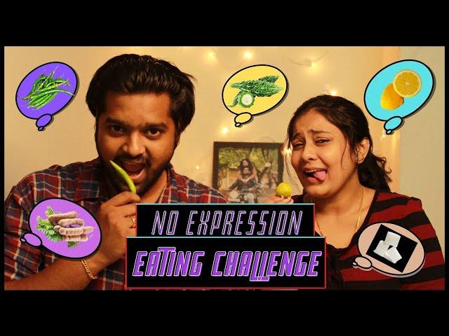 Funny No Expression Food Eating Challenge | Lemon Challenge | Eating Contest | Food Challenge Tamil