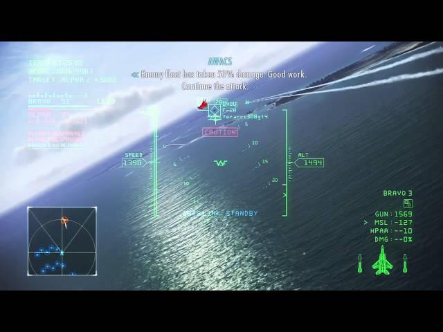 Ace Combat Infinity: The Russian Shark Naval TDM 1 (Return of the Demon Lord)