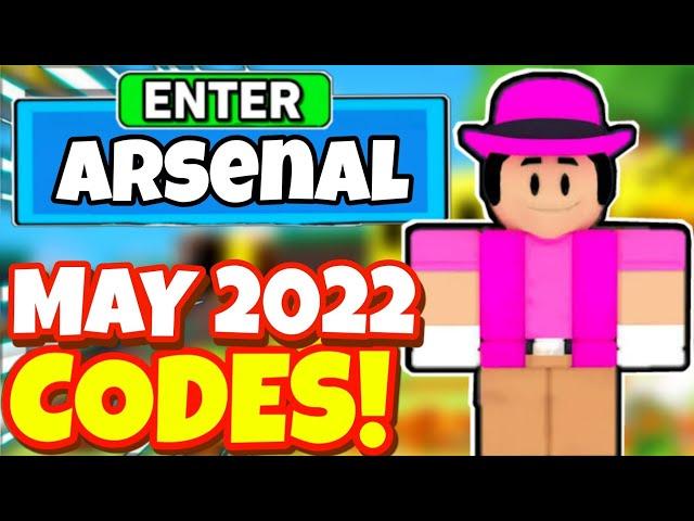 MAY *2022* NEW LEGENDARY *FREE SKIN* CODES In Roblox Arsenal! (Codes)