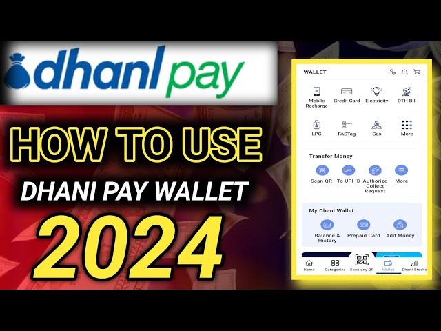 Dhani Wallet How to use ! 2024 New Update Credit card, Debit card, Prepaid card, UPI Payment Accept