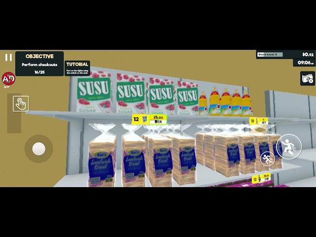 Supermarket Simulather part1 android gameplay