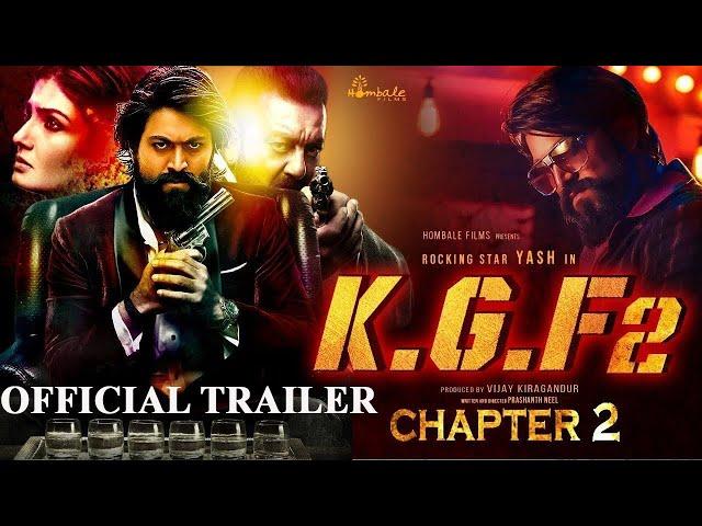 K.G.F Chapter 2 Official Teaser | Yash | Srinidhi Shetty |Sanjay Dutt | Filmi Duniya |