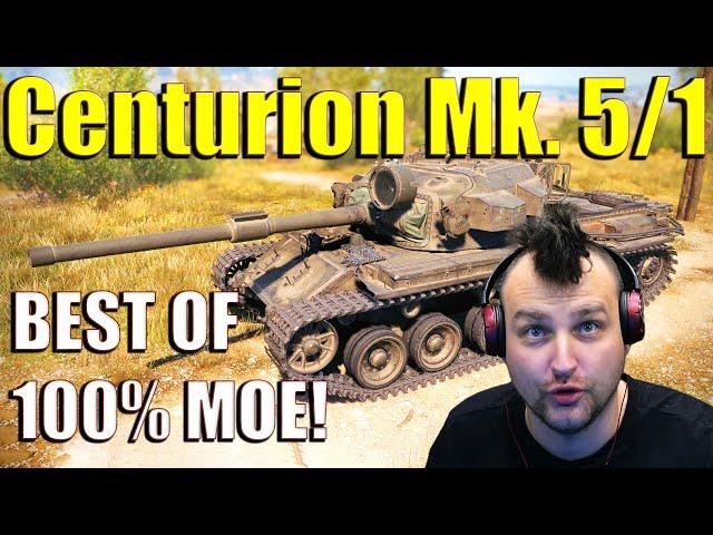 Centurion Mk. 5/1 RAAC: Best of 100% Marks! — World of Tanks