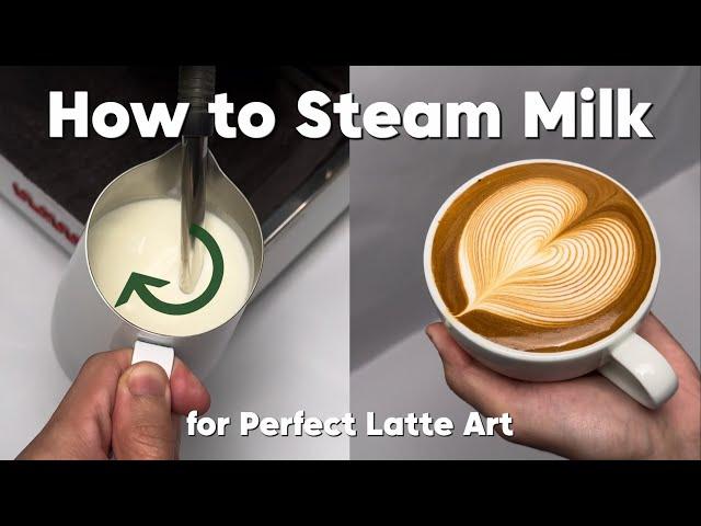 How to Steam Milk for Perfect Latte Art: Step-by-Step Guide