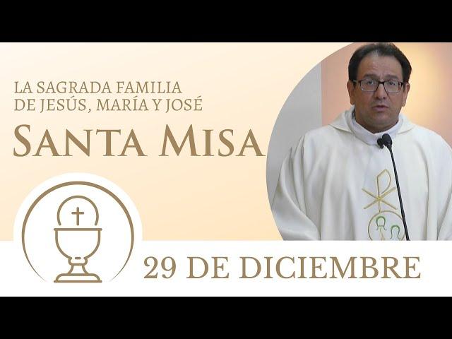 Santa Misa de hoy domingo 29 de diciembre 2024