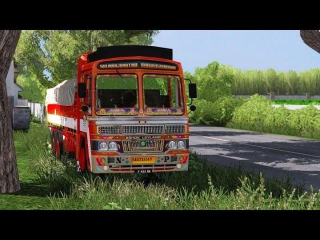 ASHOK LEYLAND Driving in offroads of MDEI Map