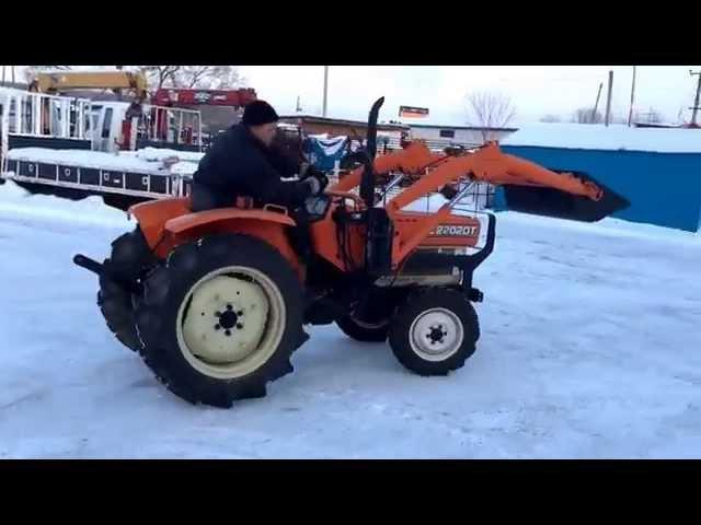 Японский мини трактор kubota L2202DT - kotamoto.ru - японские трактора и шины.