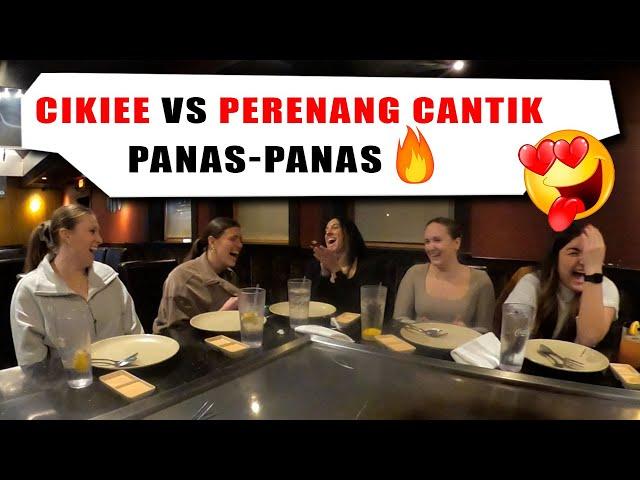 CIKIEE VS PERENANG CANTIK  PANAS-PANAS 