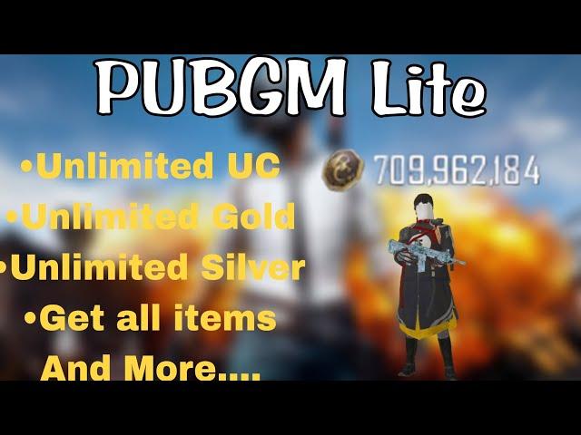 How To Get Unlimited UC And Gold PUBGM Lite Mod