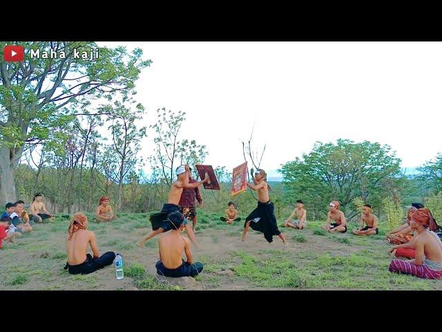 Lombok Peresean - Lombok Sasak peresean practice || Lombok culture