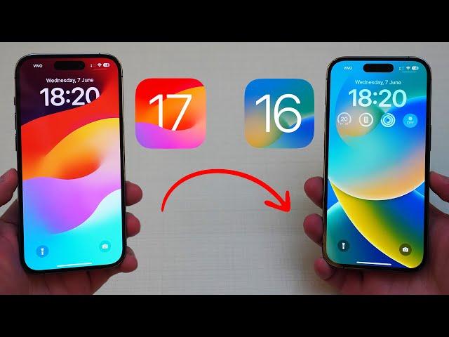 How To Downgrade iOS 17 to iOS 16 (Step By Step)