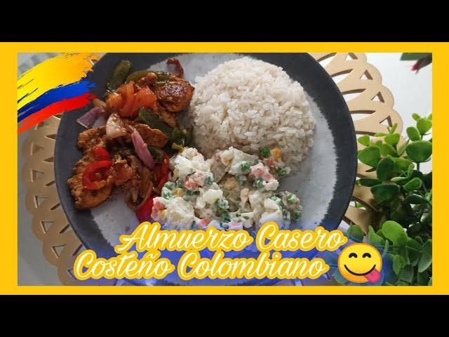 Delicioso Almuerzo Casero Costeño Colombiano / Cocina Con Nelu