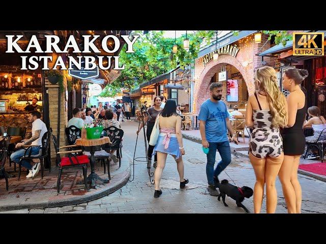 Istanbul Türkiye 4K Walking Tour Karakoy, Eminonu Bazaar