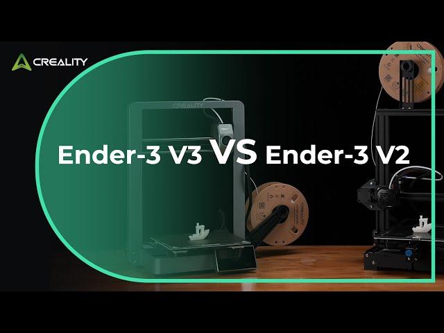 Ender 3 V3 CoreXZ  vs Ender 3 V2 | 25-Second Comparison